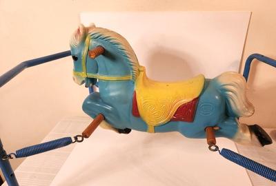 Lot #76 Small Vintage "Wonder Horse" type toy
