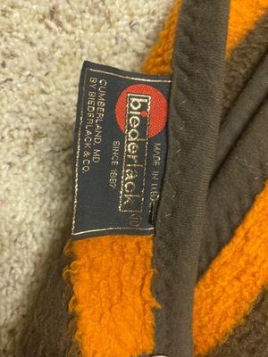 TWO SOFT BIEDERLACK WARM THROW BLANKETS