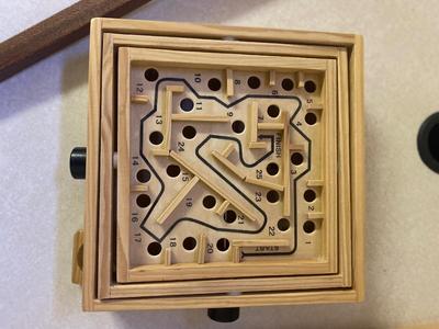 WOODEN GAMES AND BEAR CLAW BACK SCRATCHER