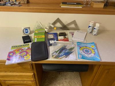 VARIETY OF OFFICE AND ART SUPPLIES