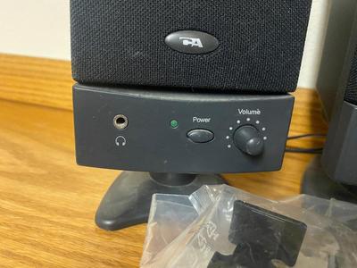 ROCKET FISH, WEBCAM, AND COMPUTER SPEAKERS