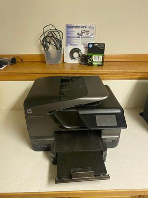 HP OFFICEJET PRO 8600 PRINTER WITH NEW INK CARTRIDGES