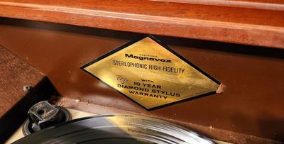 Lot #81 Magnavox Cabinet Stereo - 1960s/70s - WORKS