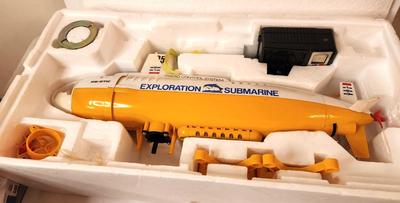 Lot #86 Nikko RC Exploration Submarine - 1983 - radio controlled