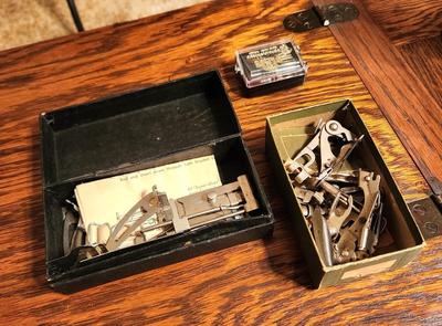 Lot #92 Antique Minnesota Sewing Treadle Machine ca. 1920