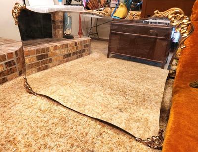 Lot #93 Vintage Hollywood Regence Style Wall Mirror