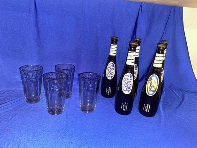 COLLECTIBLE COORS BASEBALL BAT BOTTLES & PINT GLASSES