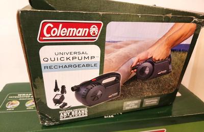 Lot #96 Coleman ComfortSmart Queen Quick Bed - New in Box with pump