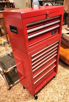 Lot #98 Nice Mechanic's Tool Box with Lift Off Top