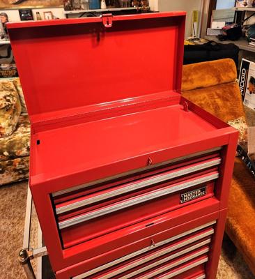 Lot #98 Nice Mechanic's Tool Box with Lift Off Top