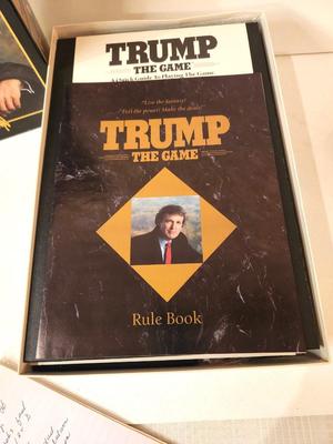 Lot #101 TRUMP - The Game 1989 Edition - Milton Bradley