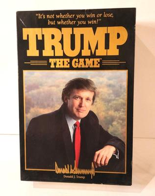 Lot #101 TRUMP - The Game 1989 Edition - Milton Bradley