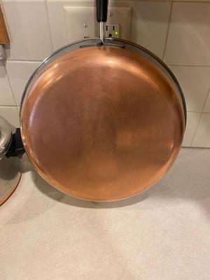 REVERE COPPER BOTTOM PANS & STAINLESS STEEL PANS