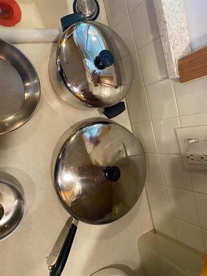 REVERE COPPER BOTTOM PANS & STAINLESS STEEL PANS