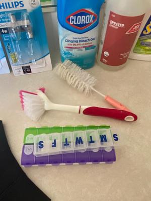 BATHROOM, CLEANERS, CLEANING BRUSHES, LIGHTBULBS, AND MORE!