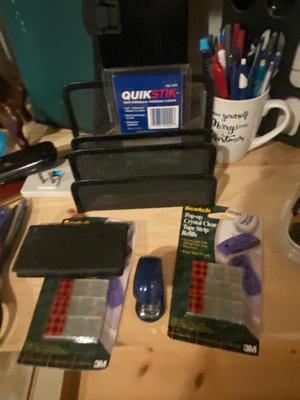 LARGE ASSORTMENT OF OFFICE SUPPLIES