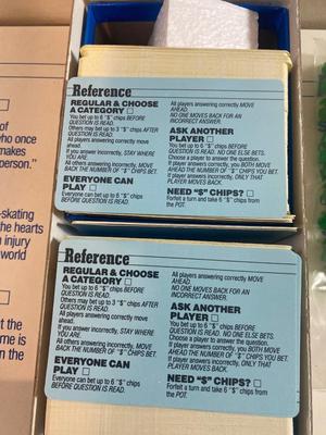 VINTAGE GAMES, TWILOGRAPH, PEOPLE TRIVA GAME, VANTAGE, & SKIPBO