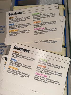 VINTAGE GAMES, TWILOGRAPH, PEOPLE TRIVA GAME, VANTAGE, & SKIPBO