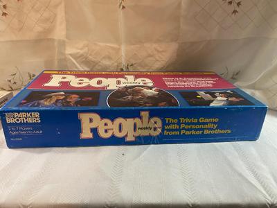 VINTAGE GAMES, TWILOGRAPH, PEOPLE TRIVA GAME, VANTAGE, & SKIPBO