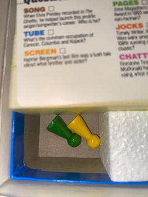VINTAGE GAMES, TWILOGRAPH, PEOPLE TRIVA GAME, VANTAGE, & SKIPBO