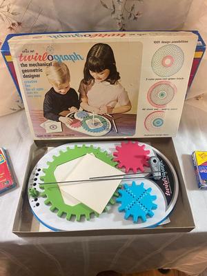 VINTAGE GAMES, TWILOGRAPH, PEOPLE TRIVA GAME, VANTAGE, & SKIPBO