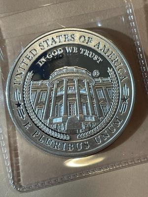 Joseph Biden Memorial Day Observance Medal in VG Condition as Pic'd.