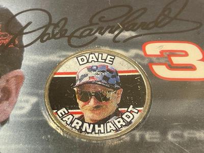 Dale Earnhardt Sr. 2001 Colorized NC Quarter (Portrait) (WCG Slabbed) as Pictured. FREE DOMESTIC SHIPPING.