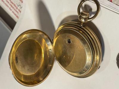 Antique Elgin G. M. Wheeler Presentation Key Wind Gold Filled Pocket Watch c1865-1885 in Good Working Order/Condition.