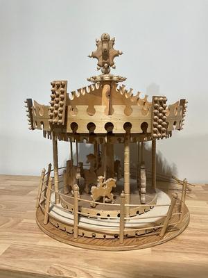 Musical Wood Carousel