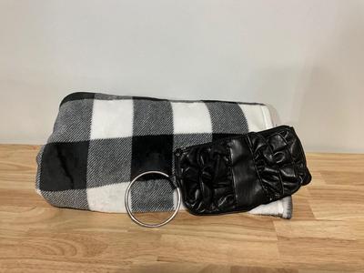 Blanket and purse