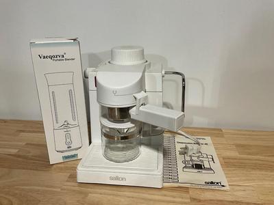 Cappuccino maker and NEW portable blender