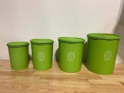 Tupperware Canisters