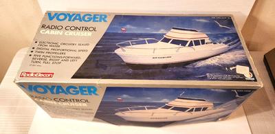 Lot #107 Voyager Radio Controlled Cabin Cruiser in Box