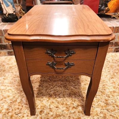 Lot #108 Vintage Light weight Night Stand - 1 drawer