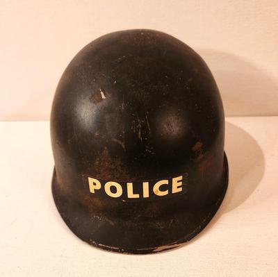 Lot #113 Vintage Police Riot Helmet