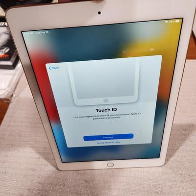 Apple ipad A1566 Gold 2016 Unlocked Reset