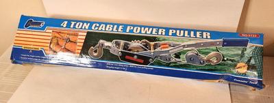 Lot #121 New in Box - 4 Ton Cable power Pulley
