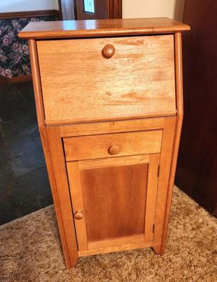 Lot #123 Small Country Cabinet - contemporary - heavy