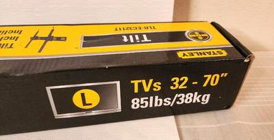 Lot #134 Stanley Tilt-TV Wall mount - New in box