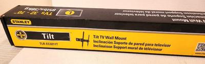 Lot #134 Stanley Tilt-TV Wall mount - New in box