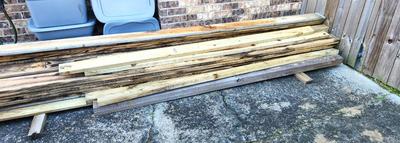 Lot #138 Lot of Unused Lumber - Severe Weather/Pressure treated - see Description