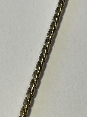 Vintage SIMMONS Gold-tone Joker Pendant on a 20" Chain in Good Preowned Condition.