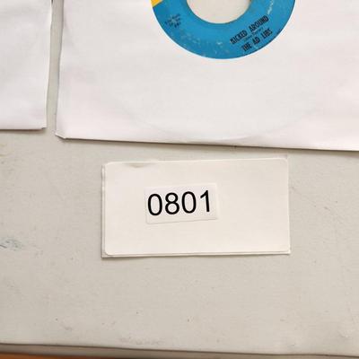 Lot of 29 45 rpms Vinyl Records many radio station promo doors, the Vogues, George Jones