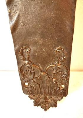 Lot #155 Ornate Antique Door Plate