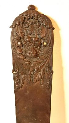 Lot #155 Ornate Antique Door Plate