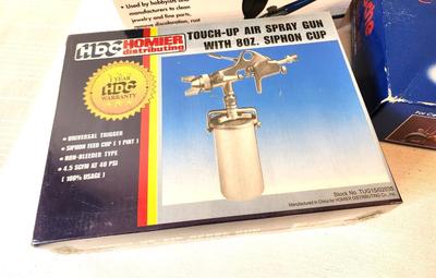 Lot #156 Lot of 3 Airbrush Kits