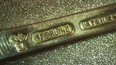 LUNT sterling silver, service for 12. Antique