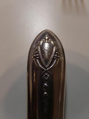 LUNT sterling silver, service for 12. Antique