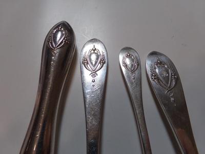 LUNT sterling silver, service for 12. Antique