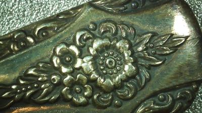 Rogers AA I S , silver plate iced tea spoon